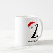 Kerst Mok "Z" Initiaal (Voorkant rechts)