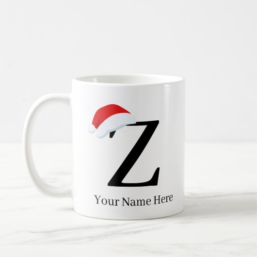 Kerst Mok "Z" Initiaal (Links)