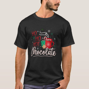 Kerst Mokken Cacao Lover Ho Ho Hot Chocolate Ugl T-shirt