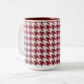 Kerst mokken/koffiebekers/warme chocolademelk mokk tweekleurige koffiemok (Voorkant links)