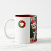 Kerst mokken met moppige katten (Links)