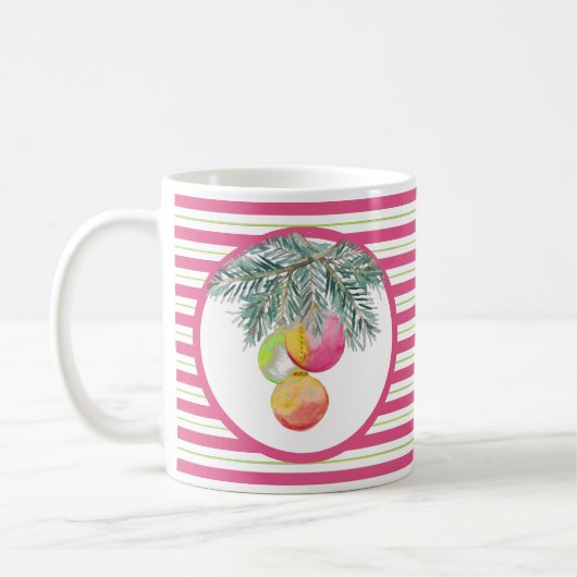 Kerst Mokken Schattig Roze en Groen (Links)