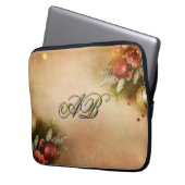 Kerst Monogram Hoes | Kerst Laptop Hoes (Voorkant Links)