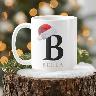 Kerst Monogram Mok