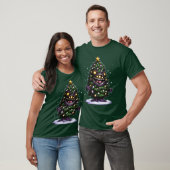 Kerst Monster meisje T-shirt (Unisex)