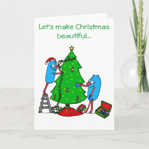 Kerst Mooi voor Autisme Goede doelen Feestdagen Kaart