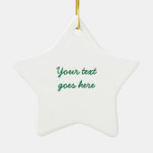 Kerst Mooie Pinguïns En Kaars aangepaste ornament (Achterkant)