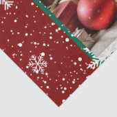 Kerst Mooie vakantie Oud Collectie Tissuepapier (Detail)