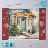 Kerst Mooie vakantie Trendy Collectie Tissuepapier (Craft)