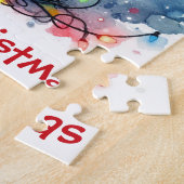 Kerst Moose Puzzel Legpuzzel (Zijkant)