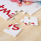 Kerst Moose Puzzel Legpuzzel (Zijkant)