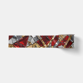 Kerst Mosaic Bewustzijnslint Grosgrain Lint
