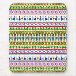 Kerst Motief Patroon Muismat