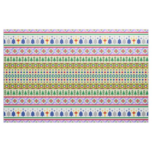 Kerst Motief Patroon Stof (Yard (91,4 cm))