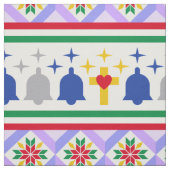 Kerst Motief Patroon Stof (Swatch)