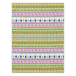 Kerst Motief Patroon Tafelkleed