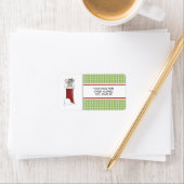 Kerst Muis Adres Verzendetiketten Etiket (Insitu)