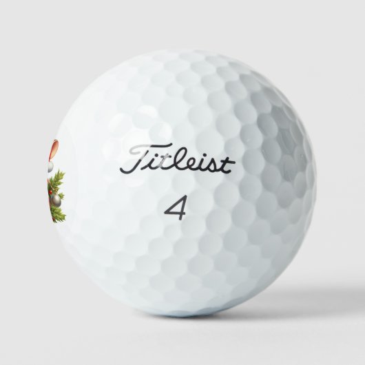 Kerst Muis Golfballen (Logo)