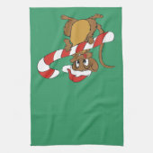 Kerst Muis Keuken Handdoek (Verticaal)