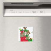 Kerst Muis Magneet (Insitu (Vaatwasser))