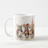 Kerst Muizen Koffie Thee Mok (Links)
