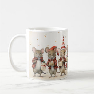 Kerst Muizen Koffie Thee Mok
