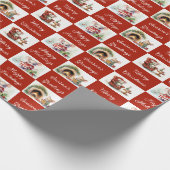 Kerst Muizen Ontwerp Cadeaupapier (Hoek)