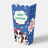 Kerst Musical Koeien Favor Boxes Bedankdoosjes (Achterkant)