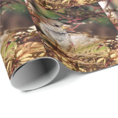 kerst-mussen-inpakpapier cadeaupapier (Rol Hoek)