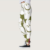 Kerst Naadloze Patronen Leggings (Links)