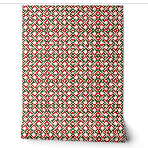 Kerst naadloze patroon achtergrond behang