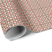 Kerst naadloze patroon achtergrond cadeaupapier (Rol Hoek)