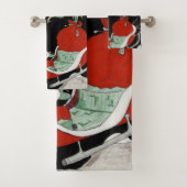 Kerst nachtmerrie Badkamer Handdoek Set of single (Insitu)