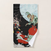 Kerst nachtmerrie Badkamer Handdoek Set of single (Handdoek)