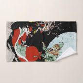 Kerst nachtmerrie Badkamer Handdoek Set of single (Handdoek)