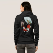 Kerst nachtmerrie Vrouwen Full-Zip Hoodie (Achterkant volledig)