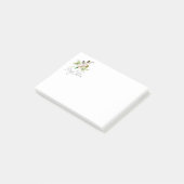 Kerst: Natuur Wildlife Art voor geveldieren Post-it® Notes (Schuin)