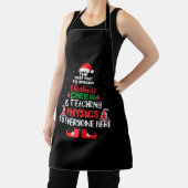 Kerst Natuurkunde Leraren, Kerstmis Leraar Schort (Insitu)