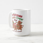 Kerst neef bemanning peperkoek jaar koffiemok (Voorkant links)