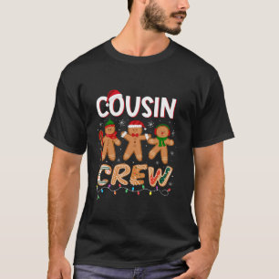 Kerst neef Crew Shirt Cookies Gingerbread Xm