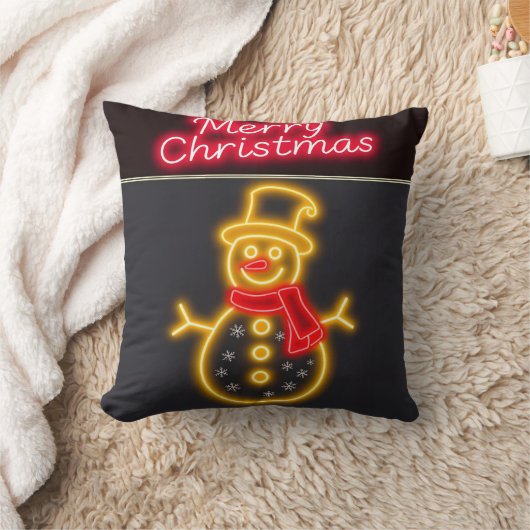Kerst Neon Moderne Kerstcollectie Kussen (Deken)