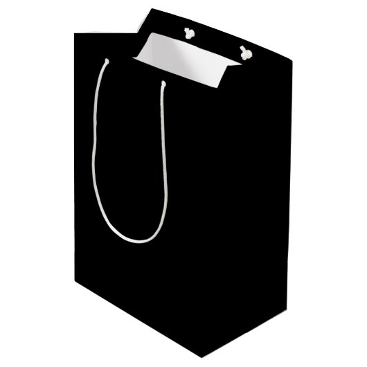 Kerst Nice Stoutige Broer Grappige Kerstlijst Medium Cadeauzakje (Achterkant Gekanteld)