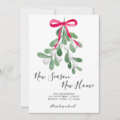 Kerst Nieuw Huis Verhuizen Aankondiging (Voorkant)