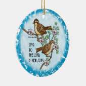Kerst nieuwe lied ornament (Rechts)