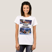 Kerst & Nieuwjaar 2025 Feest T-shirt (Voorkant volledig)