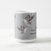 Kerst & Nieuwjaar Boganhues Print Koffiemok (Center)