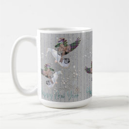 Kerst & Nieuwjaar Boganhues Print Koffiemok
