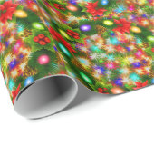 Kerst & Nieuwjaar Glossy Wrapping Paper Cadeaupapier (Rol Hoek)