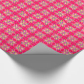 Kerst & Nieuwjaar Glossy Wrapping Paper Cadeaupapier (Hoek)