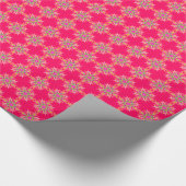 Kerst & Nieuwjaar Glossy Wrapping Paper Cadeaupapier (Hoek)